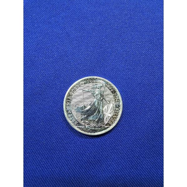 U.K. 2023 1 oz .999 Fine Silver King Charles III Britannia Coin 