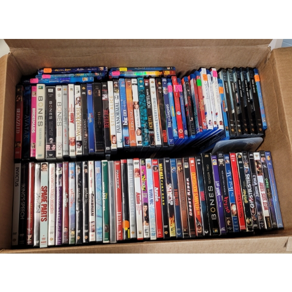 Large Box Of Assorted DVD's - Too Many To Name