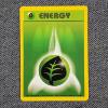 Image 1 : Grass Energy 99/102 Vintage Base Set Pokemon Trading Card - Near Mint Condition