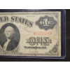 Image 4 : 1917 Large $1 Legal Tender Red Seal Sawhorse - Large Note in Good Condition!
