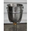 Image 2 : Stainless Steel Champagne/Wine Ice Bucket Stand - Approx. 30in Tall