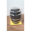 Image 1 : Oak Barrel Shaped Wine 3 Pc Set