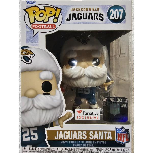 Funko Pop! Football #207 - Jacksonville Jaguars Santa - NFL Licensed - Fanatics Exclusive Edition