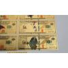 Image 4 : (6) Kung-Fu Panda 999999 24K Gold Foil Banknotes Set w/ COA