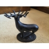 Image 2 : *Pick Up At Mantua Home-No Shipping Available* Majestic Vintage 9.5'' Cast Iron Buck Coin Bank With 