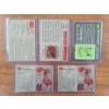 Image 4 : Five 1950's & 1969 Football Trading Cards Including Mike McCormack, Bob Matheson & Fred Morrison!