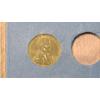 Image 10 : Assorted Years U.S Lincoln Memorial/Lincoln Cents & Additional Empty Coin Collection Book - FV $0.77