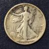 Image 1 : HTF 1916 D Walking Liberty Half dollar (50c) - Circulated see Pics