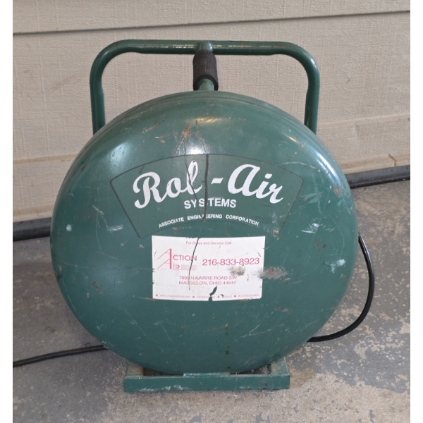 Rol-Air Compressor - 1.5 HP, 115V, 60Hz, 3400 RPM