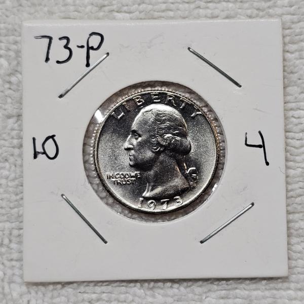 1973-P Washington Quarter FV: $.25