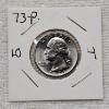Image 1 : 1973-P Washington Quarter FV: $.25