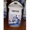 Image 2 : Vintage 7 Pc Delft Themed Porcelain Spice Set - Made In Czechoslovakia Before The Split - Superb