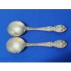 Image 4 : 2 - Gorham Melrose Sterling Silver Spoons - TW: 86.5g