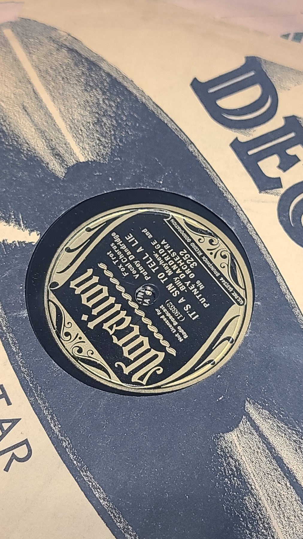 Collection Of Vintage 78 RPM Columbia Records, Decca Records & More ...