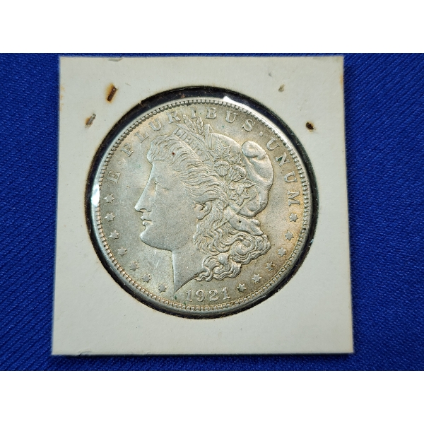 1921 Silver Morgan Dollar - 90% Silver U.S. Dollar