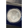 Image 2 : Colorized 2002 1 oz .999 Fine Silver American Eagle Dollar 