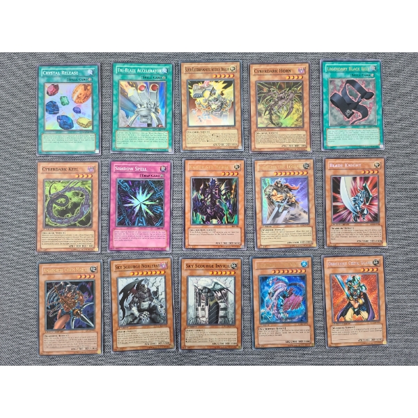 Lot of 15 Assorted Yu-Gi-Oh Trading Cards Ft. Holos, Rares & Limited Edition! 