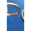 Image 9 : 14K Gold Wedding Bands & 1/3 ct Diamond Ring - Includes Original Paperwork - Total Weight: 6.1g