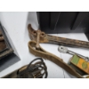 Image 10 : Lot of Assorted Tools, Parts, Sandpaper, Toolbox, and Small Storage Bin