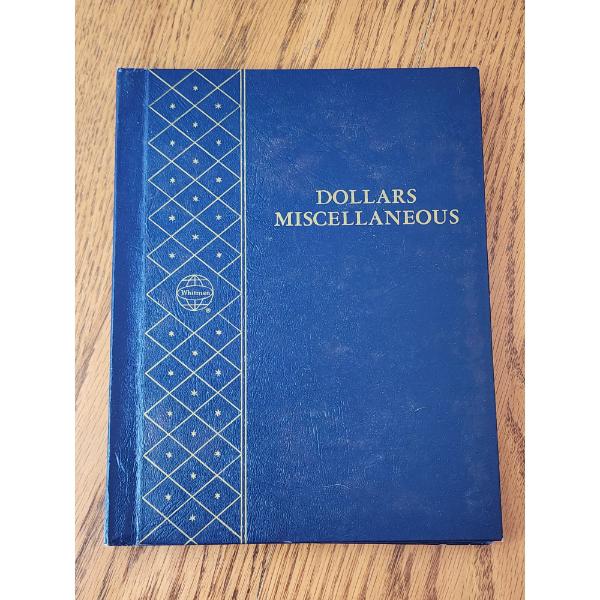 Eisenhower Dollar Coin Collection in Book, 35 Coins Total, Assorted Years, Face Value: $35.00
