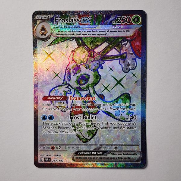 Froslass EX 217/182 Holo Rare Near Mint Pokemon Trading Card