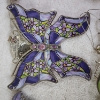 Image 7 : Six Assorted Beautiful Heirloom Porcelain Butterfly Ornaments ~ 2003 Bradford Editions
