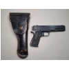 Image 1 : Marksman Repeater Model, .177 cal. 4.5 mm BB, s/n 21110, BB Pistol With Leather Holster