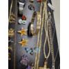 Image 4 : Vintage Costume Jewelry Collection Including Necklaces, Pins, Digital Watch, Gold Tone Bangle & Much