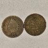 Image 1 : United States 1888 and 1890 Indian Head Cents FV $.02