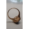 Image 6 : 14K Gold Women's Diamond Cluster Ring - Size 6.5 - Weight: 3.7g 