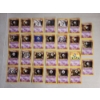 Image 1 : 27 Asstd. Vintage Unown Pokemon Trading Cards - THE LETTER POKEMON - Many Different Letters Featured