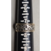 Image 8 : Vintage 14K Gold Two-Tone Ring With Open Work Filigree Design - Size 7.5 - Weight: 6.5g