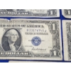 Image 7 : x5 United States $1 Blue Seal Silver Certificates FV: $5.00