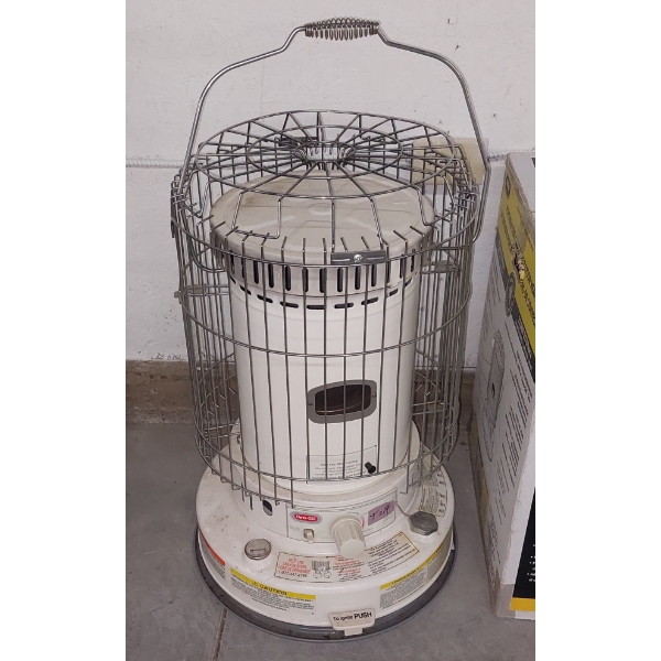 Kerosene Heater As shown - Working