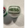 Image 4 : 3 - Vintage Gas & Oil Advertising One Inch Shooter Marbles - Pennzoil, Amoco & Hess - Mint Condition