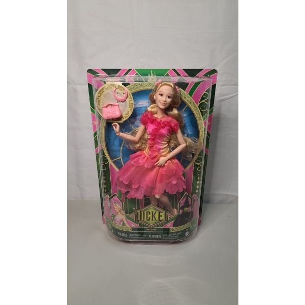Mattel Universal Pictures Wicked Fashion Doll With URL Misprint ERROR On Box - See Description