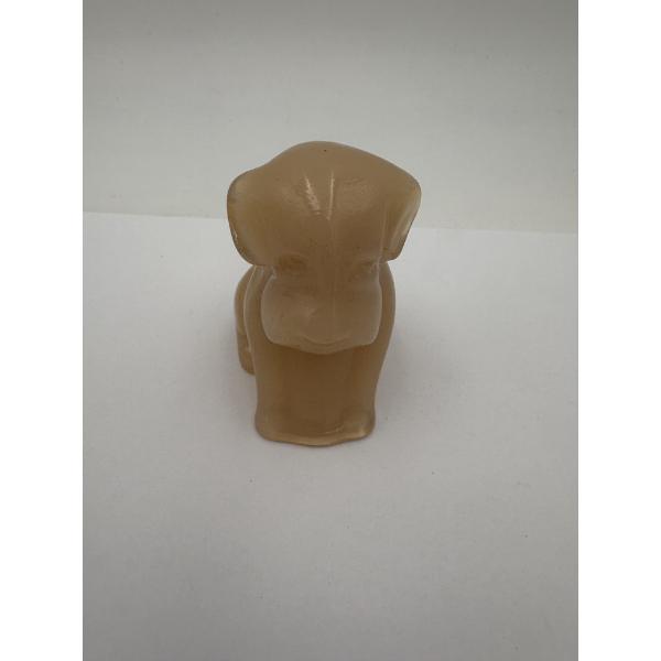 Adorable Degenhart Glass Dog Figurine - Fawn xx - ~2.5 inches