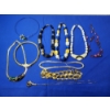 Assorted Costume Necklaces - Gold-Tone, Beaded, Pendant