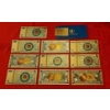 Image 2 : Special Offering - 10 Pc Set of 24k Gold Foil 1 BIT COIN Notes (Real Gold Foil)
