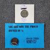 Image 1 : Two United States Pennies - 1943 Steel Penny & Senior Citizen Money Clip Made From Penny!