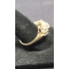 Image 2 : 14K Gold Ring Weighing 4.0 Grams Ft. Many Small Blue Stones & One Clear