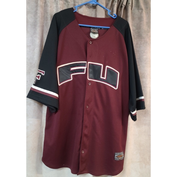Playmaker Athletics "FU' Fordham University Baseball Jersey Size XL