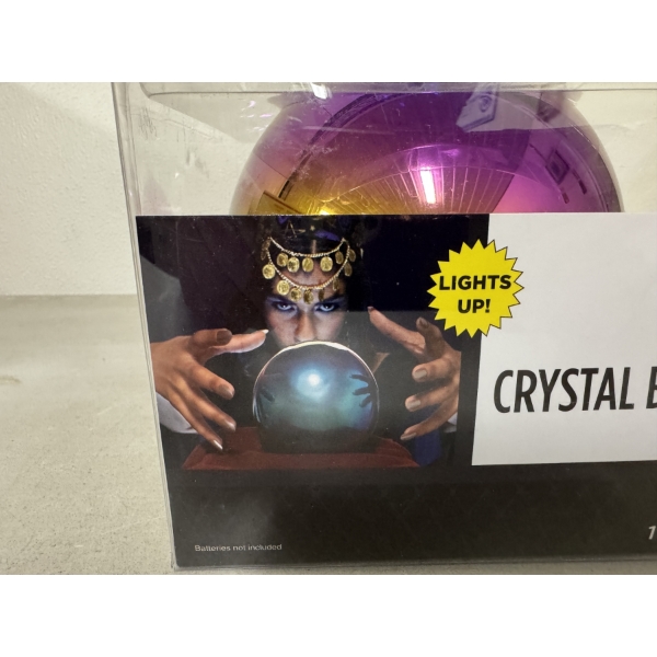 Brand New Light Up Mystical Crystal Ball - Never Used - Great Piece