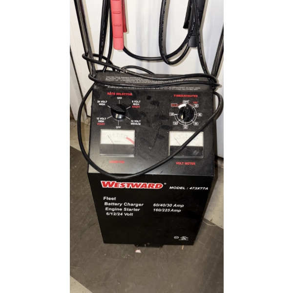 Westward Model 473X77A Fleet Battery Charger & Engine Starter - Automatic Boosting - Charging 