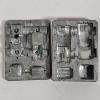 Image 3 : Vintage 1969 Mattel Hot Wheels Factory Plastix Toy Playset With Four Metal Vehicle Molds And Storage