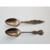 Image 1 : Two Vintage Sterling Silver Spoons TW: 44.6g