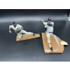 Image 1 : Baseball Figurines - New York Yankees - Derek Jeter & Reggie Jackson Cooperstown Series 1 HOF 