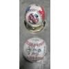 Image 5 : Vintage Collectables Including HOF Coin Bank, 2 Cleveland Indians Baseballs, Desert Storm Cards In B