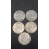 Image 2 : Assorted Years 40% Silver Kennedy Half Dollars - Face Value: $2.50