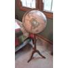 Image 1 : Louisville Home Pickup - Vintage "REPOGLE" 36" Tall -  12" GLOBE ON 3 LEG WOOD FLOOR MOUNT - PERFECT